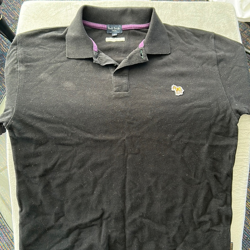 Paul Smith 100% Organic Cotton Zebra Polo